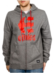 Bluza Etnies Drool Zip Grey Heather