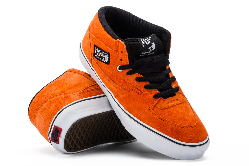 orange half cab